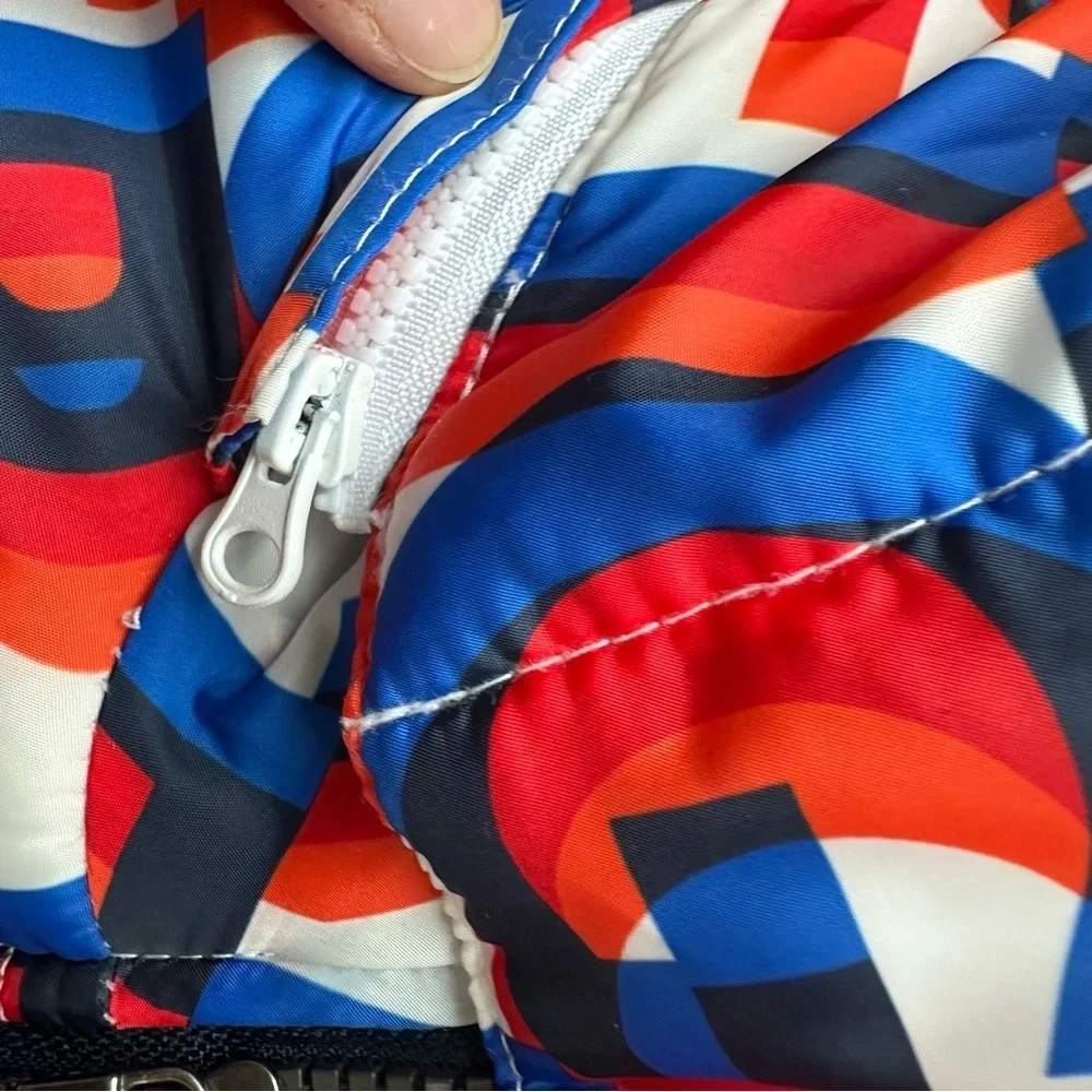 Tommy Hilfiger Boys Logo Print Insulated Hooded Puffer Jacket L 14-16